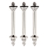 Lot de 3 pointes combi caoutchouc / pointes Vanz