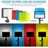Kit de 2 Lampes Vidéo LED USB 5600k Dimmable