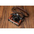 Etui en cuir avec courroie pour X-T50 - Marron