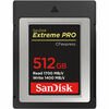photo SanDisk CFexpress Extreme Pro 512 Go Type B