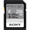 photo Sony SDXC 256 Go UHS-II série SF-E