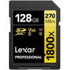 photo Lexar SDXC 128 Go Professional UHS-II 1800x (270Mb/s)
