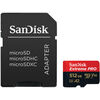 Cartes mémoires SanDisk Extreme Pro MicroSD 512Go V30 UHS-I