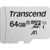 Cartes mémoires Transcend microSD 64 Go avec l'adaptateur UHS-I U1