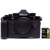 Appareil photo Hybride à objectifs interchangeables Nikon Z f Boitier nu + poignée grip + carte 64 Go