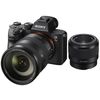 Appareil photo Hybride à objectifs interchangeables Sony Alpha 7 III + 24-105mm F4 + 50mm F1.8