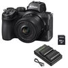 Appareil photo Hybride à objectifs interchangeables Nikon Z5 + 40mm F2 avec Energy Kit + carte 64 Go