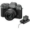 Appareil photo Hybride à objectifs interchangeables Fujifilm X-T50 Charcoal + 23mm F2 avec Energy Kit