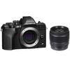 Appareil photo Hybride à objectifs interchangeables Olympus OM-D E-M10 IV Noir + 25mm F1.7