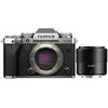 Appareil photo Hybride à objectifs interchangeables Fujifilm X-T5 Argent + TTartisan AF 23mm F1.8