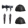 Torches Photo Video Aputure Kit de 2 Amaran 200x S + 2 Softbox Light Dome mini SE + 2 pieds