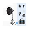 Torches Photo Video Nanlite Torche Forza 150B + Boîte à lumière 60cm + Grille nid d'abeille + Pied d'éclairage