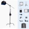 Torches Photo Video Nanlite Panneau PavoSlim 60C + Pied C-Stang avec bras de flèche