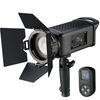 Torches Photo Video Bresser Lampe Fresnel LED 60W portable BRESSER SP-60 avec Télécommande
