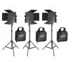 Torches Photo Video Neewer Kit 3 Torches LED 660 Bicolore