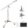 Pieds d'éclairage Neewer SC440AW Pied C Stand en acier inoxydable à roulettes
