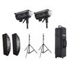 Têtes flash studio Godox Kit 2 Flashs DP600III-V
