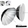 Parapluies Neewer NS3U Parapluie Parabolique 165cm Noir/Argent