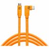 Accessoires Torches LED Tether Tools Câble USB-C Vers USB-C Right Angle - Orange