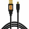 Accessoires pour l'éclairage & torches LED Tether Tools Câble USB 2.0 vers Mini-B 4.6m - Noir
