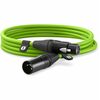Accessoires microphones Rode XLR3M-G Câble 3m Vert