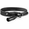 Accessoires microphones Rode XLR3M-BK Câble 3m Noir