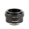 Convertisseurs de monture K&F Concept Bague d'adaptation boitier Fujifilm X pour objectifs Rollei QBM