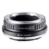 Convertisseurs de monture K&F Concept Bague d'adaptation boitier Nikon Z pour objectifs Konica AR