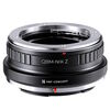 Convertisseurs de monture K&F Concept Bague d'adaptation boitier Nikon Z pour objectifs Rollei QBM