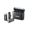 Microphones Godox WES USB-C 2X-Transmetteur Recepteur Chargeur Kit