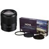 Objectif photo / vidéo Sony FE 35mm F1.8 + Jeu de 3 filtres Hoya