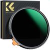 Filtres photo vissants K&F Concept Filtre ND variable ND2-400 Black Mist 1/4 Nano X 62mm