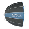 Boîtes à lumière Nanlite Boîte à lumière parabolique 90 cm pour Forza, FS et FC