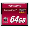 Cartes mémoires Transcend CompactFlash 64 Go 800x (120Mb/s)