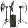 Kits flash studio Godox Kit Complet de Studio avec 3 Flash SK300II - 300D